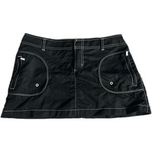 Nautica mini skirt: size small